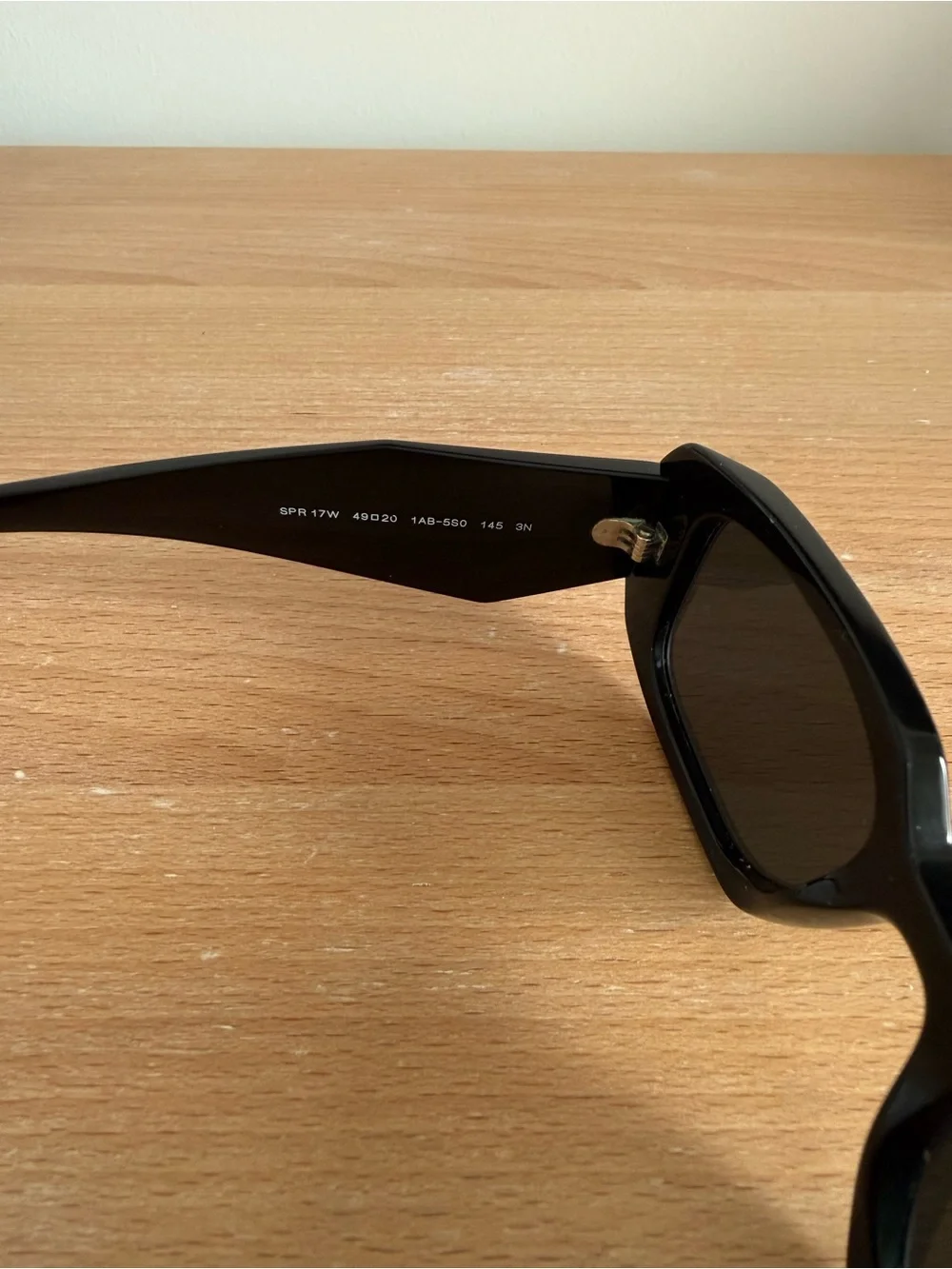 Prada PR 17WS Black sunglasses